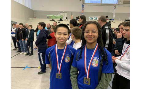 4 MEDAILLES REGIONALES !